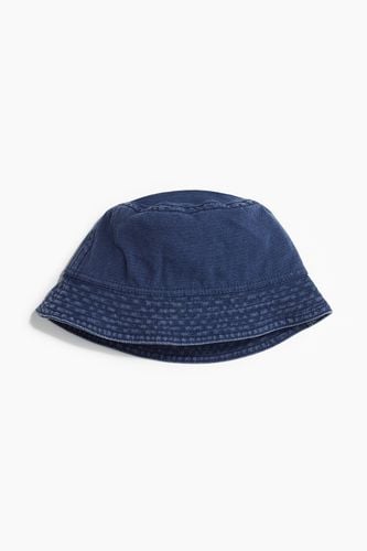 Bucket Hat aus Baumwolle Denimblau, Hut in Größe S/56. Farbe: - H&M - Modalova