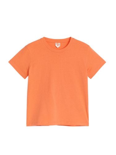 T-Shirt mit Rundhalsausschnitt Sattes Orange, T-Shirts & Tops in Größe 110/116. Farbe: - Arket - Modalova