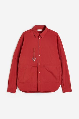 Wasserabweisendes Hemd mit abnehmbaren Ärmeln Rot, Funktionskleidung – Jacken in Größe XL. Farbe: - H&M - Modalova