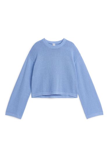 Baumwollpullover Blau in Größe L. Farbe: - Arket - Modalova