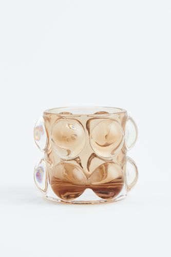 Teelichthalter aus Bläschenglas in Größe Onesize - H&m Home - Modalova