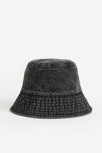 Bucket Hat aus Denim Schwarz, Hut in Größe XS/S. Farbe: - H&M - Modalova