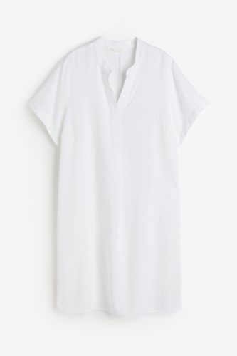 Tunika mit V-Ausschnitt Weiß, Tuniken in Größe XS. Farbe: - H&M - Modalova