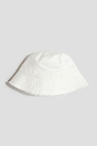 Bucket Hat aus Twill Weiß, Hut in Größe 134/152. Farbe: - H&M - Modalova