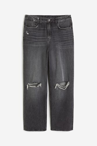 Baggy Low Jeans Schwarz in Größe 34. Farbe: - H&M - Modalova