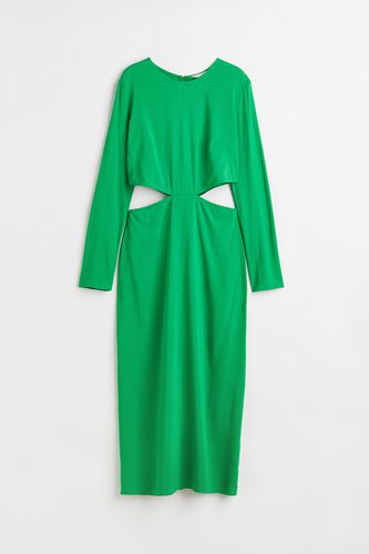 Bodycon-Kleid mit Cut-outs Grün, Alltagskleider in Größe XL. Farbe: - H&M - Modalova