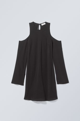 Kleid mit Schulterdetail Lycke Schwarz, Alltagskleider in Größe 44. Farbe: - Weekday - Modalova