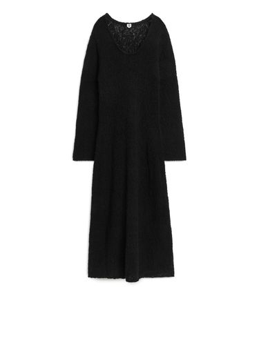 Maxi-Kleid aus Bouclé Schwarz, Alltagskleider in Größe M. Farbe: - Arket - Modalova