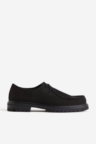 Schuhe mit Mokassinnaht Schwarz, Elegante schuhe in Größe 42. Farbe: - H&M - Modalova