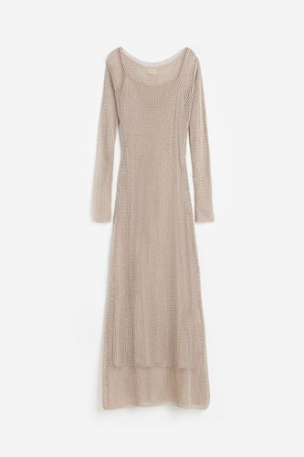 Kleid aus Seidenmix in Ajourstrick , Alltagskleider Größe M - H&M - Modalova