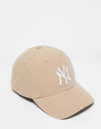 New York Yankees - Cappellino beige in velluto a coste - 47 Brand - Modalova