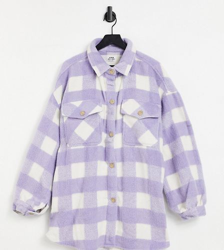 Cotton On Curve - Camicia giacca lilla - Cotton:On - Modalova