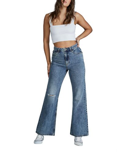 Cotton On - Jeans a zampa comodi medio - Cotton:On - Modalova