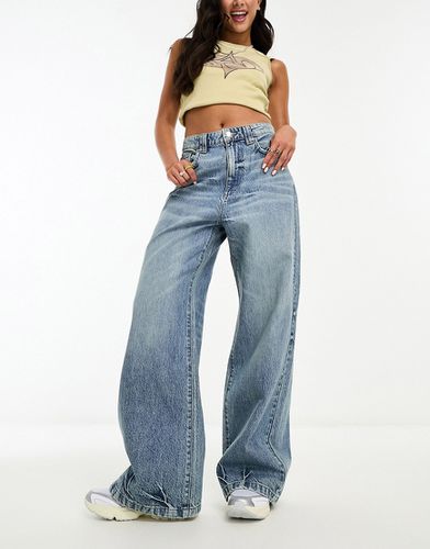Cotton On - Jeans super ampi blu - Cotton:On - Modalova