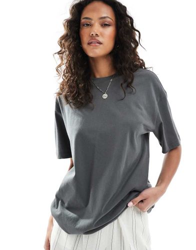 T-shirt oversize coupe carrée - Graphite - Cotton On - Modalova