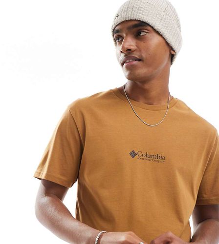 CSC - T-shirt basic con logo - In esclusiva per ASOS - Columbia - Modalova