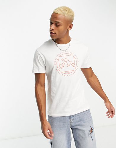 Rapid Ridge - T-shirt bianca con stampa - Columbia - Modalova