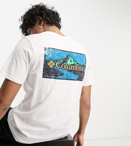 Rapid Ridge - T-shirt nera con stampa sul retro - In esclusiva su ASOS - Columbia - Modalova