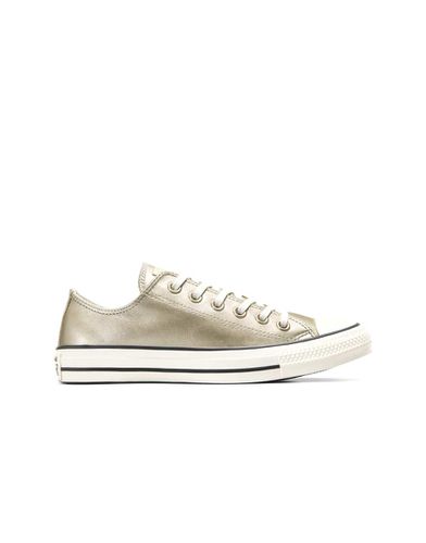 Chuck Taylor All Star - Sneakers color oro chiaro metallizzato e color airone - Converse - Modalova