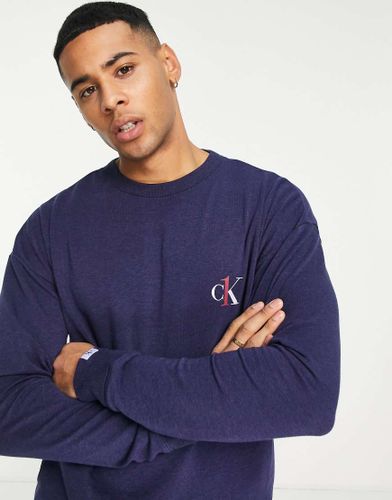CK One - Felpa da casa blu - Calvin Klein - Modalova