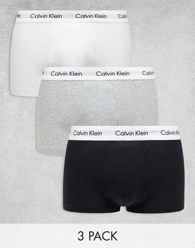 Cotton Stretch - Confezione da 3 paia di boxer aderenti a vita bassa - Calvin Klein - Modalova