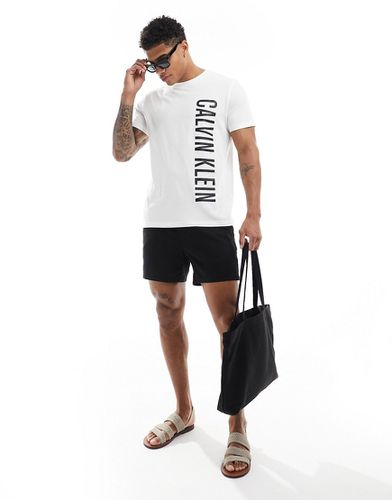 Intense Power - T-shirt girocollo bianca - Calvin Klein - Modalova