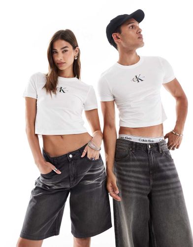 Pride - T-shirt mini unisex bianca - Calvin Klein Jeans - Modalova