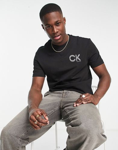 T-shirt con logo nera - Calvin Klein - Modalova