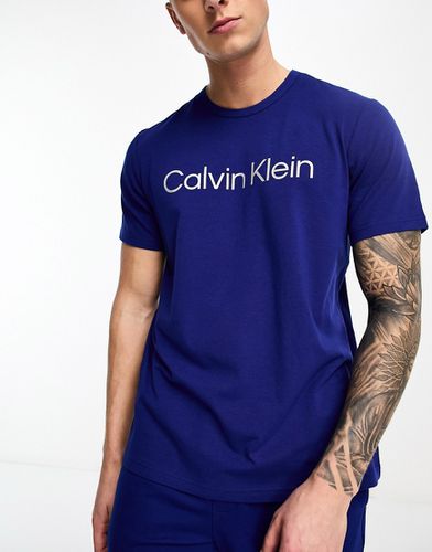 Calvin Klein - T-Shirt da casa blu - Calvin Klein - Modalova