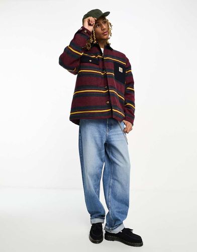 Oregon - Giacca bordeaux a righe - Carhartt WIP - Modalova