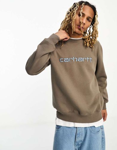 Carhartt WIP - Felpa marrone-Brown - Carhartt WIP - Modalova