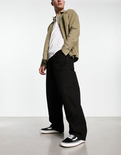 Pantaloni con fondo ampio neri con pannello - Carhartt WIP - Modalova