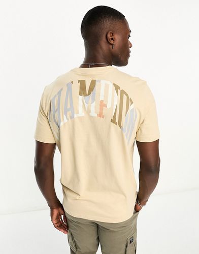 Rochester City Explorer - T-shirt beige con stampa del logo sul retro - Champion - Modalova