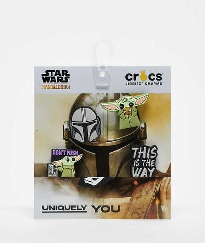 Confezione da 5 jibbitz a tema Star Wars Il Mandaloriano - Crocs - Modalova