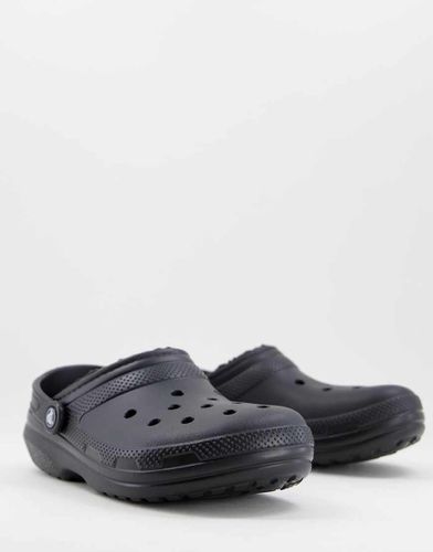 Scarpe classiche nere con interno in pelliccia - Crocs - Modalova