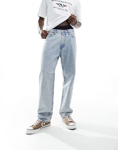 Jeans leggeri ampi lavaggio chiaro - Abercrombie & Fitch - Modalova