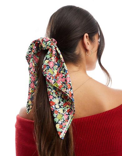 Elastico per capelli con nastro a fiori - Accessorize - Modalova