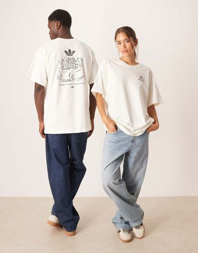 T-shirt à imprimé Supper Club - cassé - Adidas Originals - Modalova