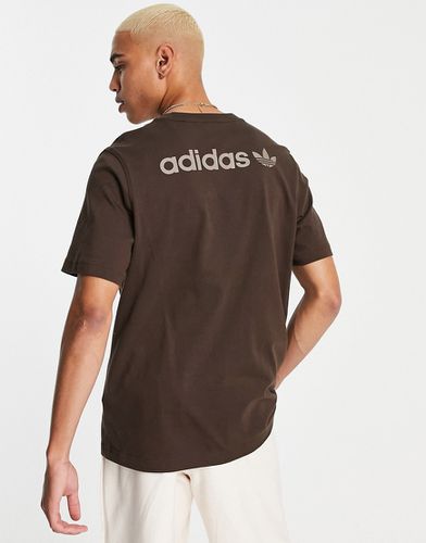 Tonal Textures - T-shirt con logo sul retro - adidas Originals - Modalova