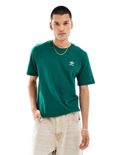 Trefoil Essentials - T-shirt college con logo - adidas Originals - Modalova