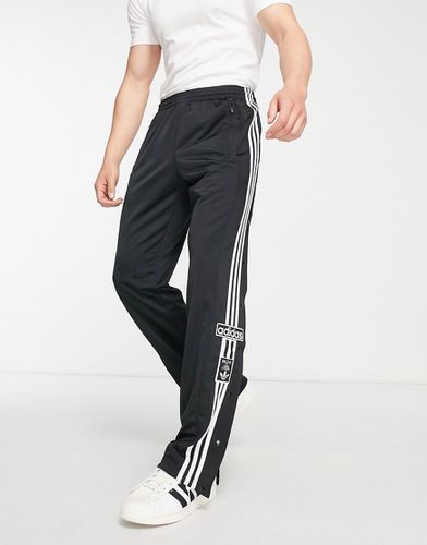 Adibreak - Pantaloni dritti neri con 3 strisce - adidas Originals - Modalova