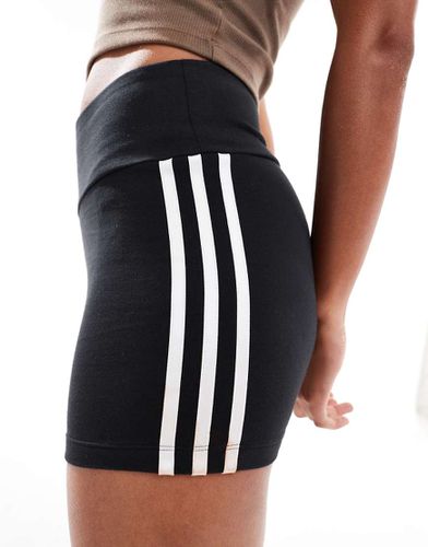 Adicolor - Shorts neri con 3 strisce - adidas Originals - Modalova