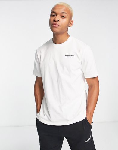 Adventure - T-shirt bianca con stampa del logo sul retro - adidas Originals - Modalova