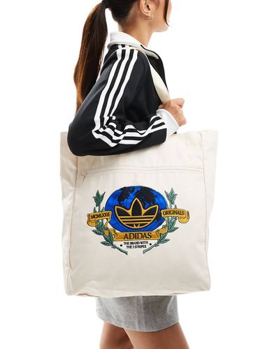 Borsa shopping ricamata - adidas Originals - Modalova