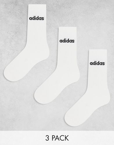 Confezione da 3 paia di calzini medi bianchi - adidas Originals - Modalova