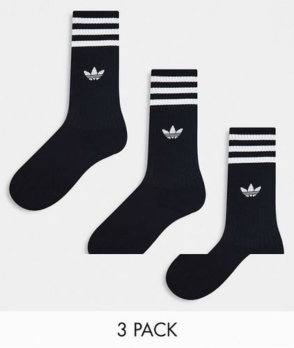 Confezione da 3 paia di calzini neri - adidas Originals - Modalova