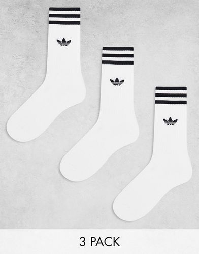 Confezione da 3 paia di calzini bianchi - adidas Originals - Modalova
