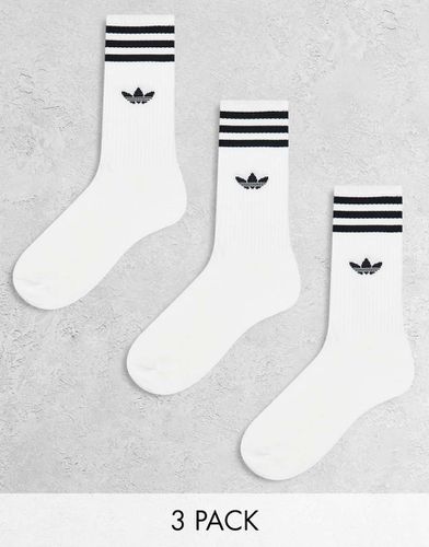 Confezione da 3 paia di calzini bianchi - adidas Originals - Modalova