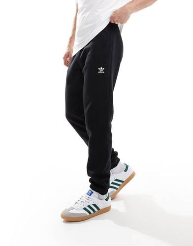 Essentials - Joggers neri con logo a trifoglio - adidas Originals - Modalova