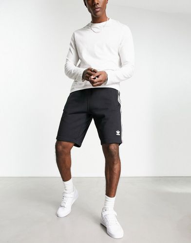 Essentials - Pantaloncini neri con tre strisce - adidas Originals - Modalova